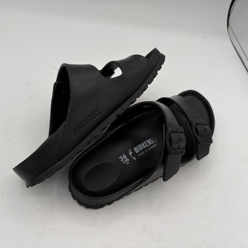 Birkenstock Black Unisex EVA Slide Sandals Size 36